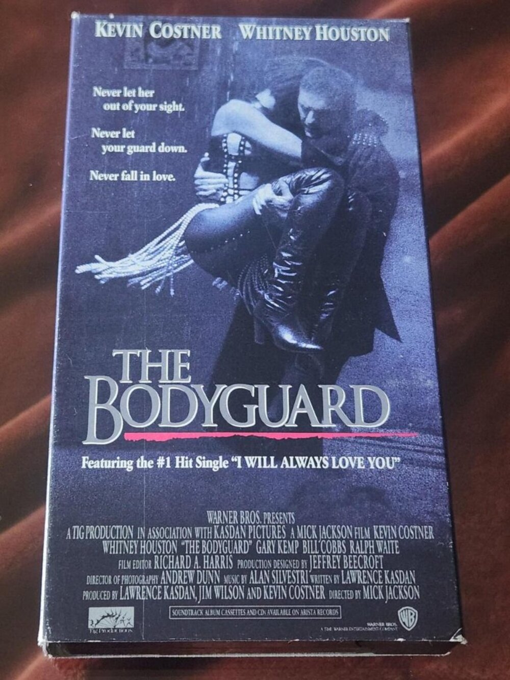 The Bodyguard - 1992 - VHS